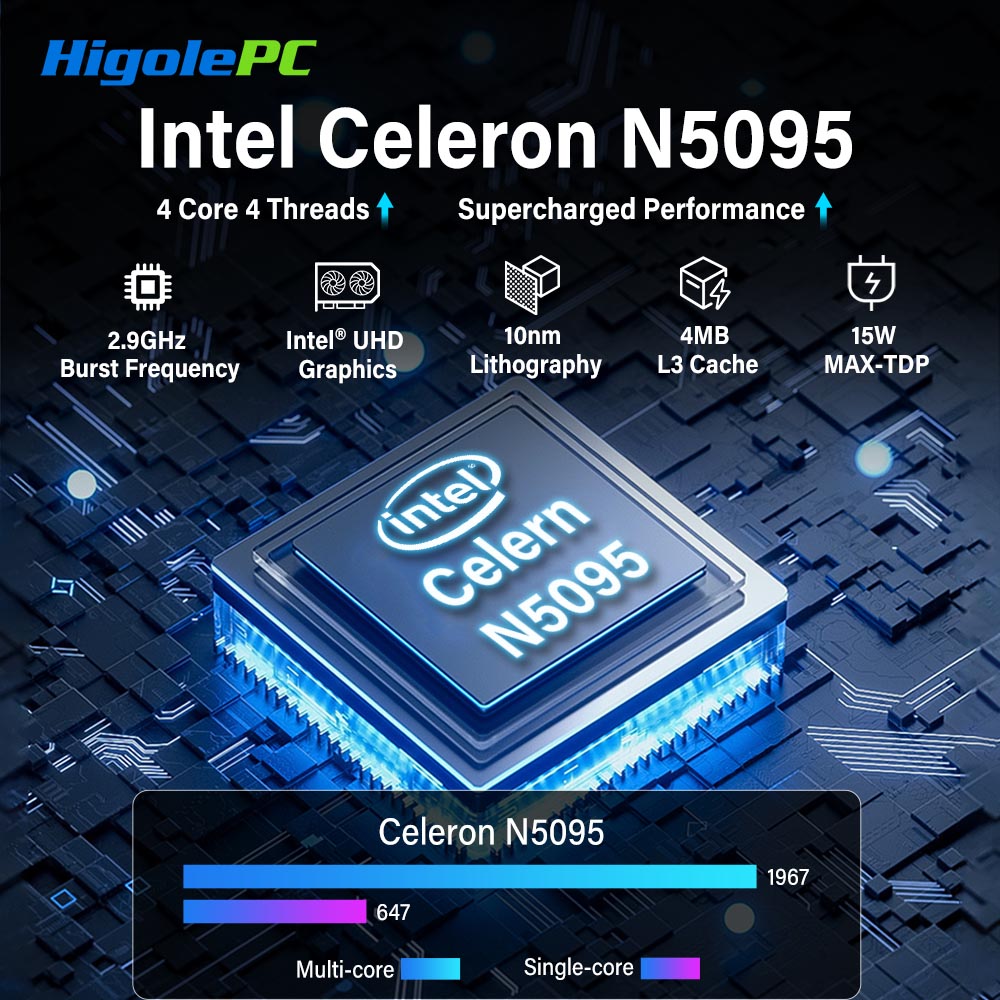 10.1" all-in-one computer