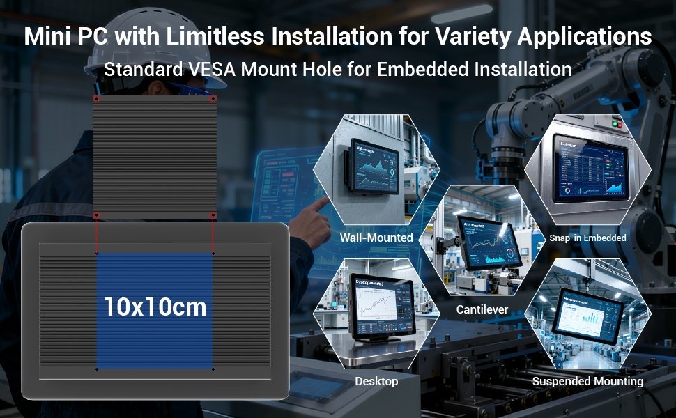 higole F11 Flat bottomed all-in-one pc